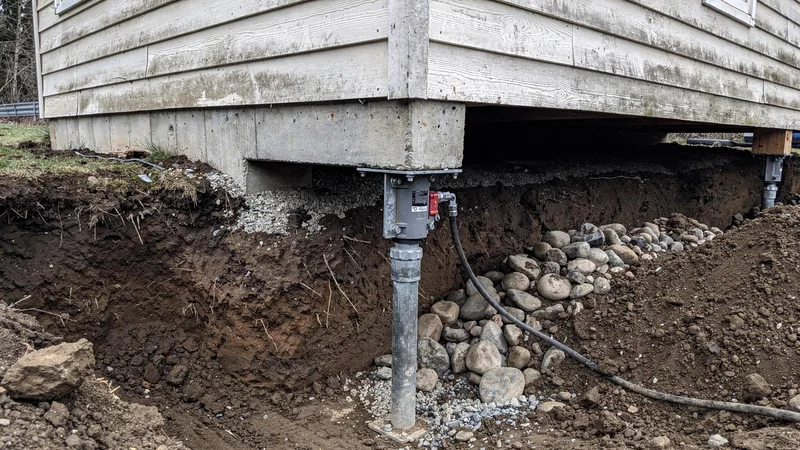 Settled Foundation & Piers service in Tacoma, WA